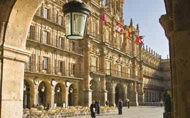 Plaza Mayor in Salamance, Spain
